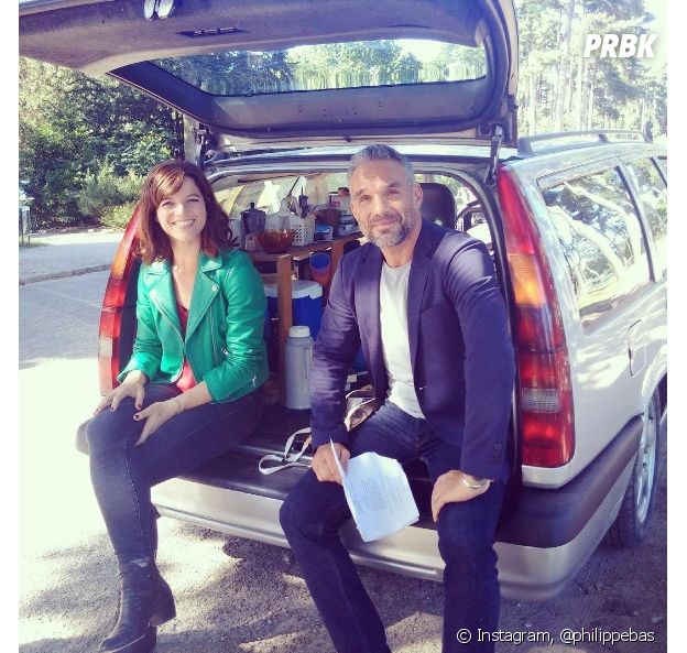 Profilage saison 7 : Juliette Roudet et Philippe Bas sur le tournage