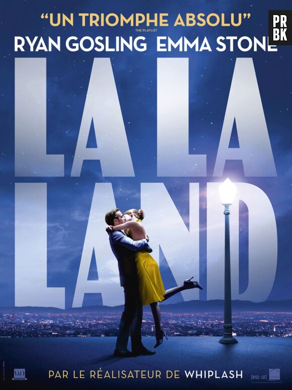 La La Land : l'affiche du film avec Emma Stone et Ryan Gosling