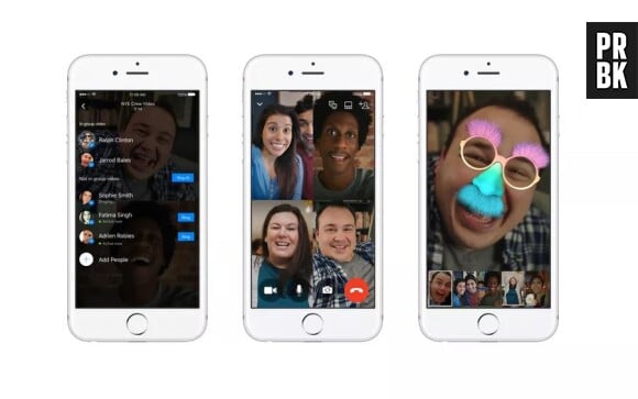 Facebook Messenger lance le chat vidéo à plusieurs.