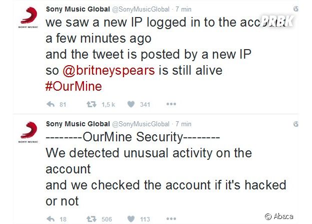 Britney Spears morte ? Sony dément l'information