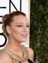 Blake Lively sur le tapis-rouge des Golden Globes 2017 le 8 janvier à Los Angeles
