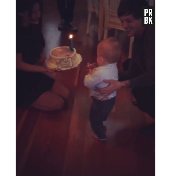Louis Tomlinson fête le premier anniversaire de son fils Freddie avec Briana Jungwirth