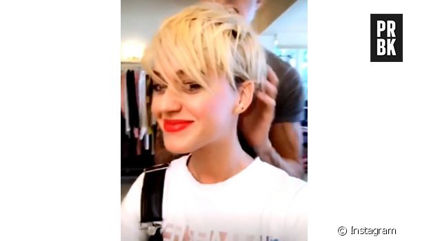 Katy Perry se fait une coupe de cheveux à la Miley Cyrus !