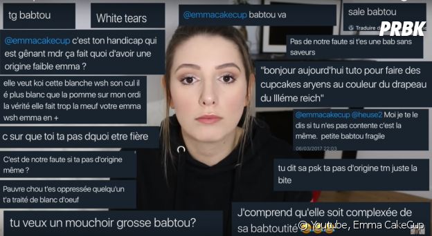 Emma CakeCup insultée de "babtou" et accusée de racisme ? Sa vidéo coup de gueule