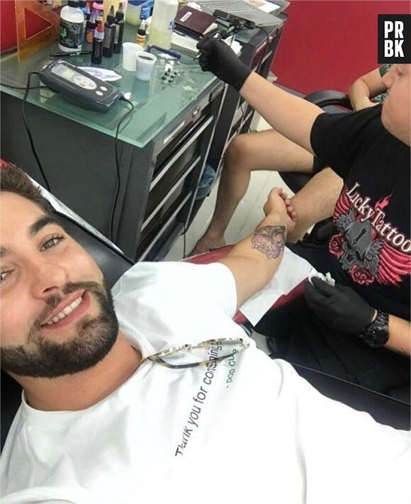 Kendji Girac dévoile son premier tatouage sur Instagram