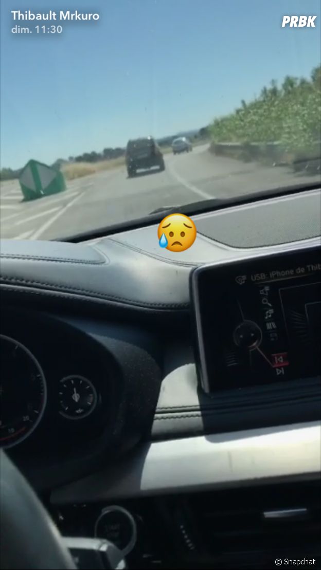 Thibault Kuro triste du départ de Jessica Thivenin
