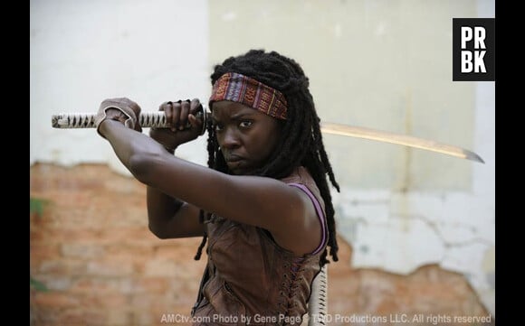 The Walking Dead : Danai Gurira (Michonne) débarque chez les Avengers
