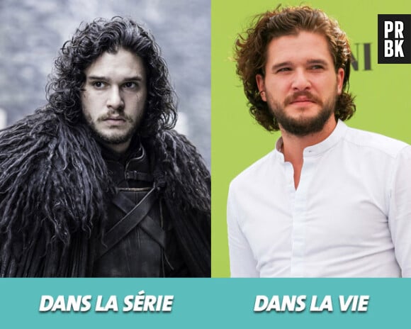 Game of Thrones : Kit Harington dans la série vs dans la vie
