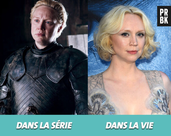 Game of Thrones : Gwendoline Christie dans la série vs dans la vie
