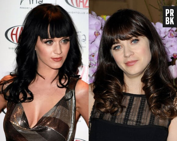 Ces stars qui ont des sosies célèbres : Katy Perry et Zooey Deschanel