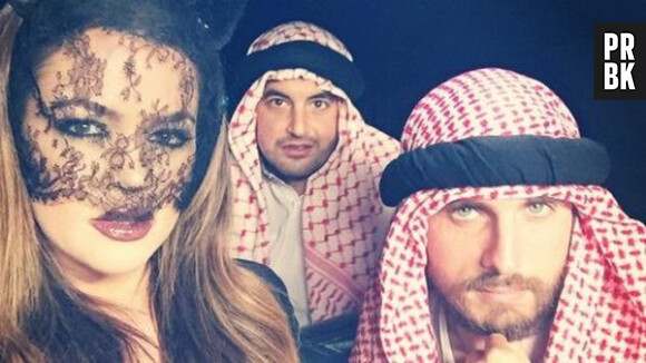 Scott Disick déguisé en cheikh Arabe pour Halloween !