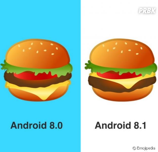 Google change son émoji burger après la polémique !