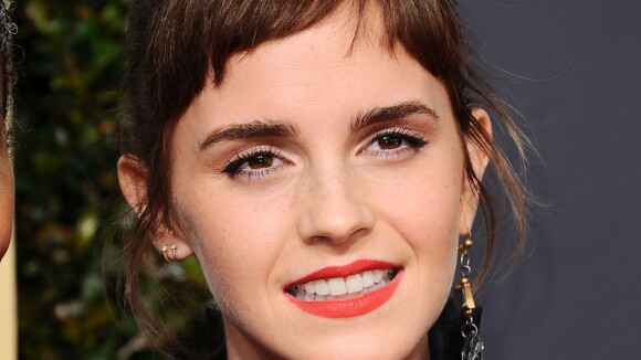 Emma Watson dévoile sa toute nouvelle coupe de cheveux aux Golden Globes
