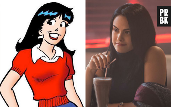 Veronica Lodge (Camila Mendes) dans les comics et dans Riverdale
