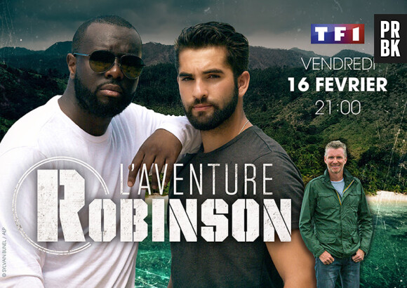 Maître Gims et Kendji Girac seront dans L'aventure Robinson, le vendredi 16 février sur TF1 !
