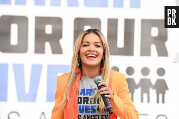 March For Our Lives : Rita Ora se mobilise !
