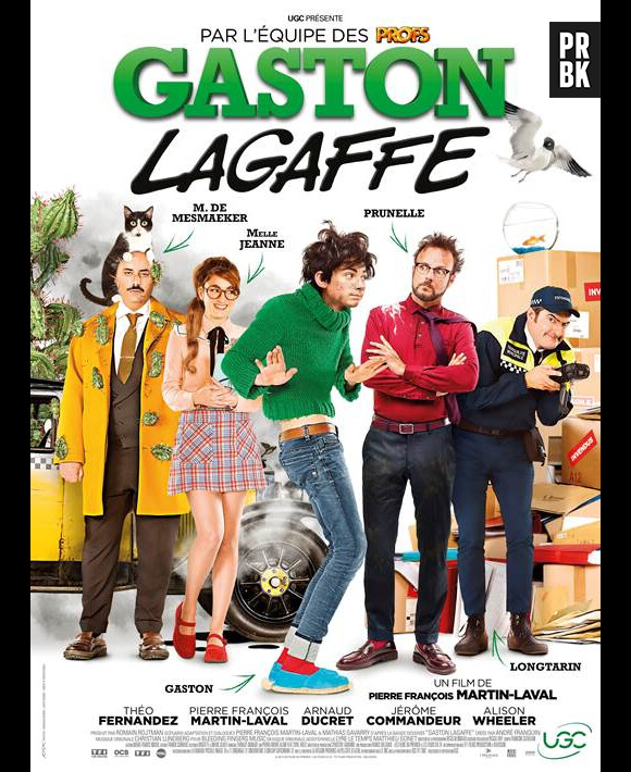 L'affiche de Gaston Lagaffe.