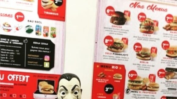 La Casa de Papel : un fast-food 100% dédié à la série