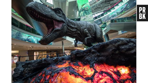 Jurassic World 2 : un T-Rex géant débarque à Paris