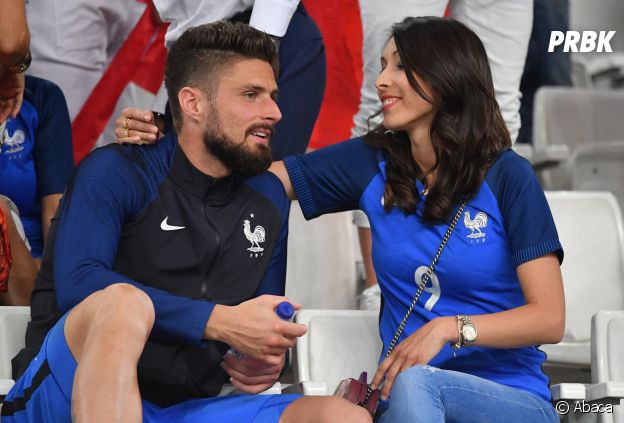 Olivier Giroud et sa femme Jennifer