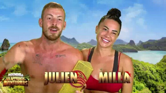 Gagnants de Moundir et les apprentis aventuriers 3, Julien Bert et Milla Jasmine savourent