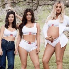 Kim Kardashian et ses soeurs en lingerie et en denim dans la nouvelle campagne Calvin Klein