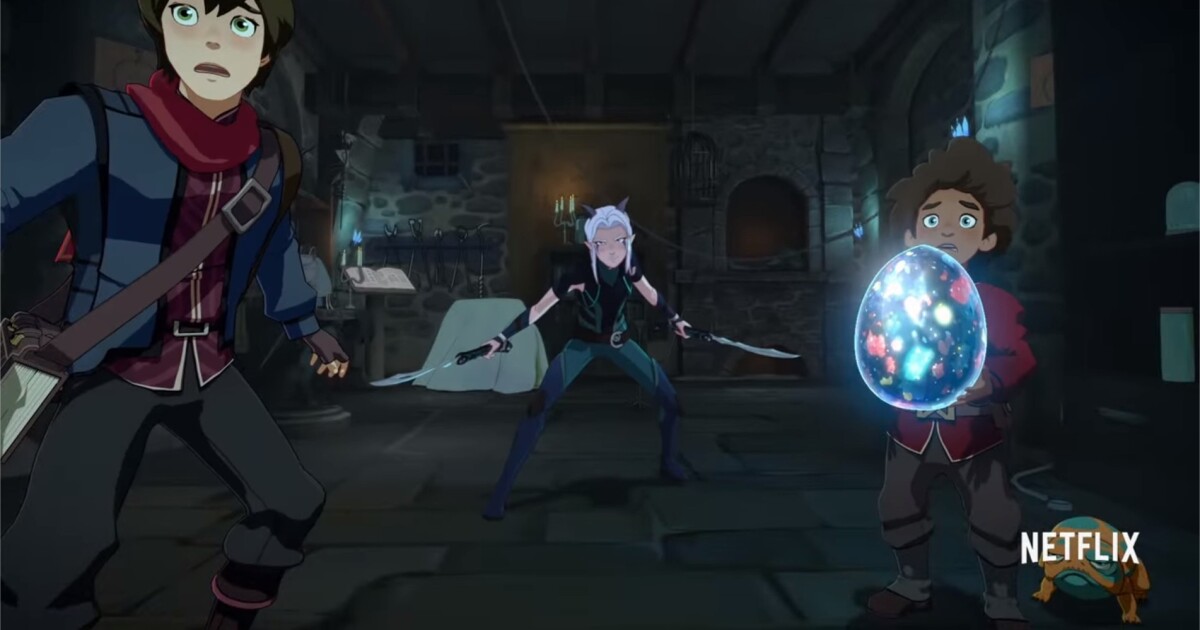 Le Prince des Dragons : nouvelle série animée de Netflix façon Avatar