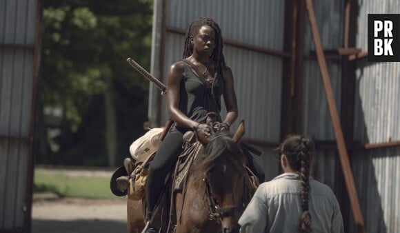 The Walking Dead saison 9 : Michonne sur une photo de l'épisode 6