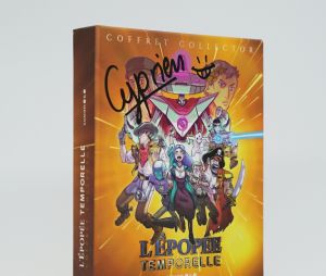 Cyprien dévoile un coffret collector sublime de L'Epopée Temporelle, sa série audio
