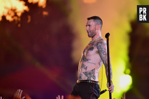 Super Bowl 2019 : Adam Levine torse-nu fait polémique lors du concert de la mi-temps