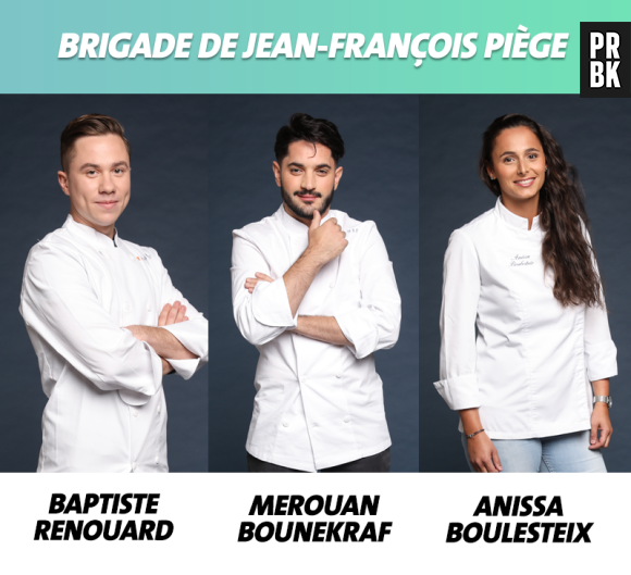 Top Chef 2019 : la brigade de Jean-François Piège