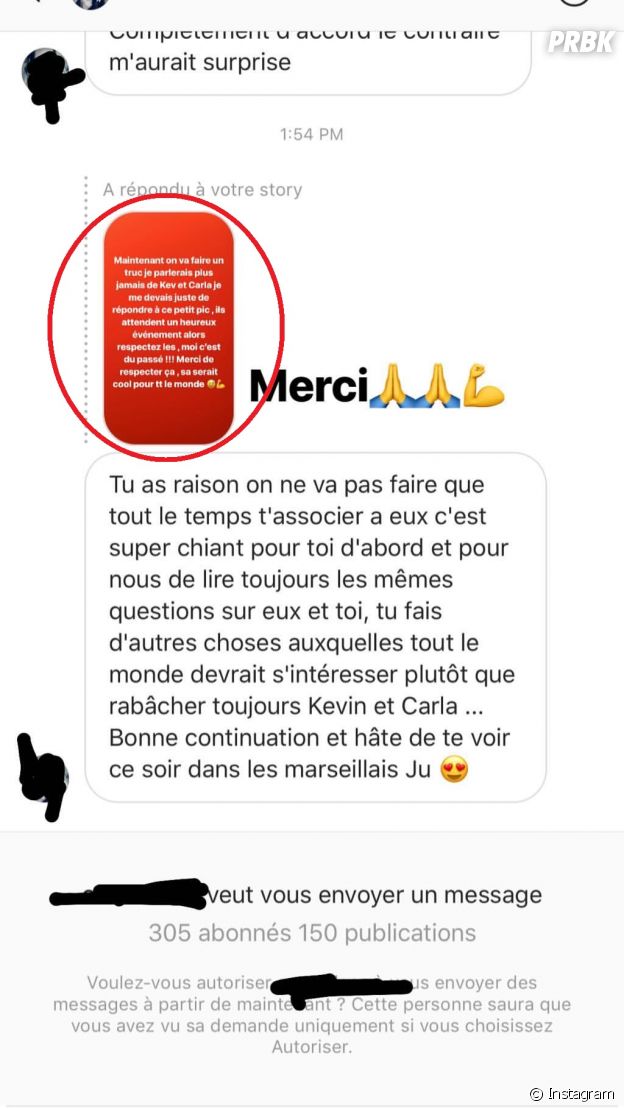 Julien Bert (Les Marseillais Asian Tour) gaffe et confirme que Carla serait enceinte de Kévin.
