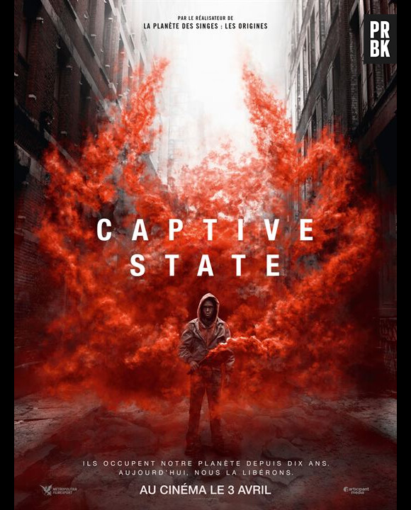 Captive State : l'affiche du film.