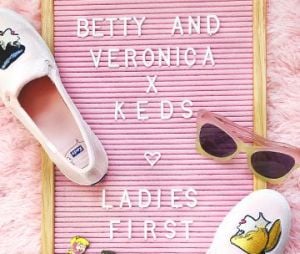 Keds x Riverdale : on veut ces sneakers à l'effigie de Betty Cooper (Lili Reinhart) et Veronica Lodge (Camila Mendes) !