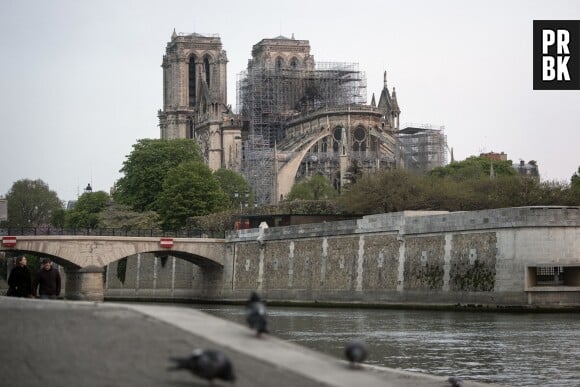 Incendie de Notre-Dame de Paris : la cathédrale au lendemain de l'incendie