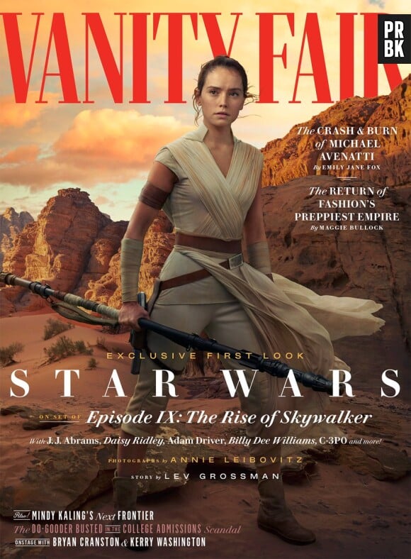 Star Wars 9 : la couverture dédiée à Rey pour Vanity Fair