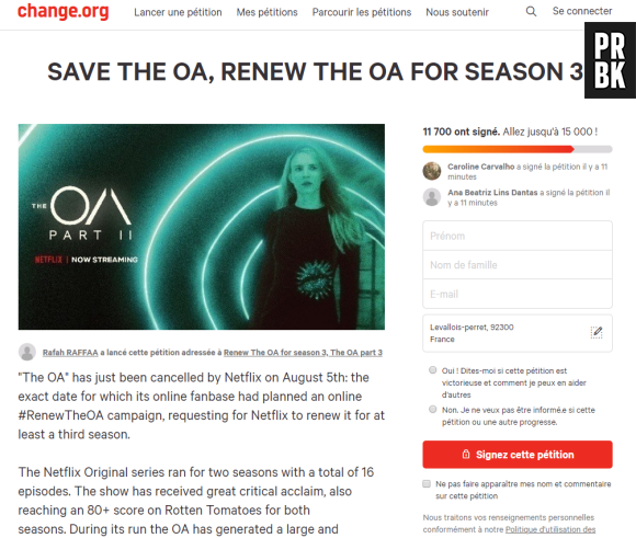 The OA annulée par Netflix : les fans lancent une pétition pour sauver la série