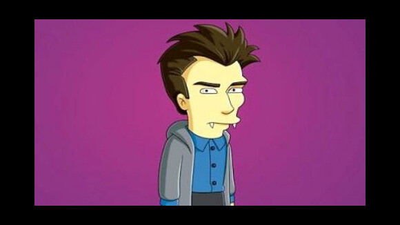 Robert Pattinson ... Quand les Simpson parodient Twilight
