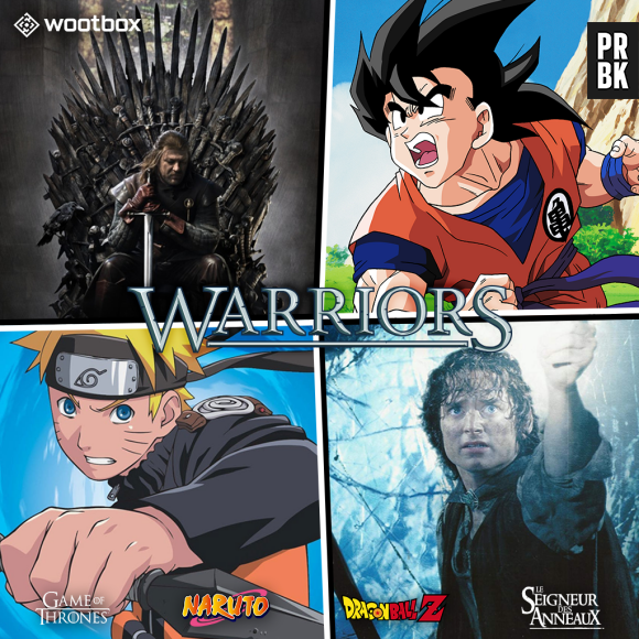 Game of Thrones, Naruto, Dragon Ball Z... craquez pour la Wootbox Warriors