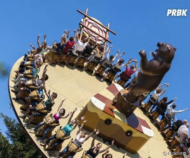 L'attraction Grizzli à Nigloland