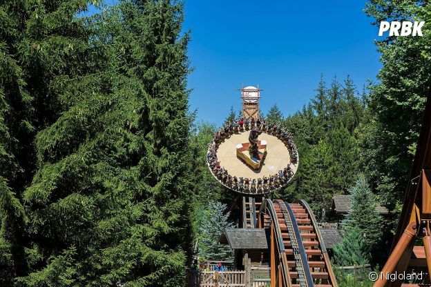 L'attraction Grizzli à Nigloland