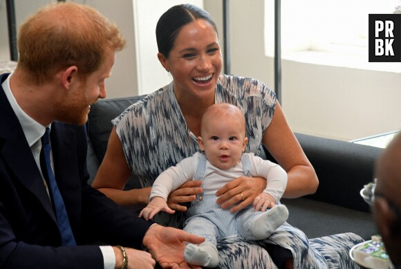Meghan Markle, le Prince Harry et leur fils Archie en septembre 2019