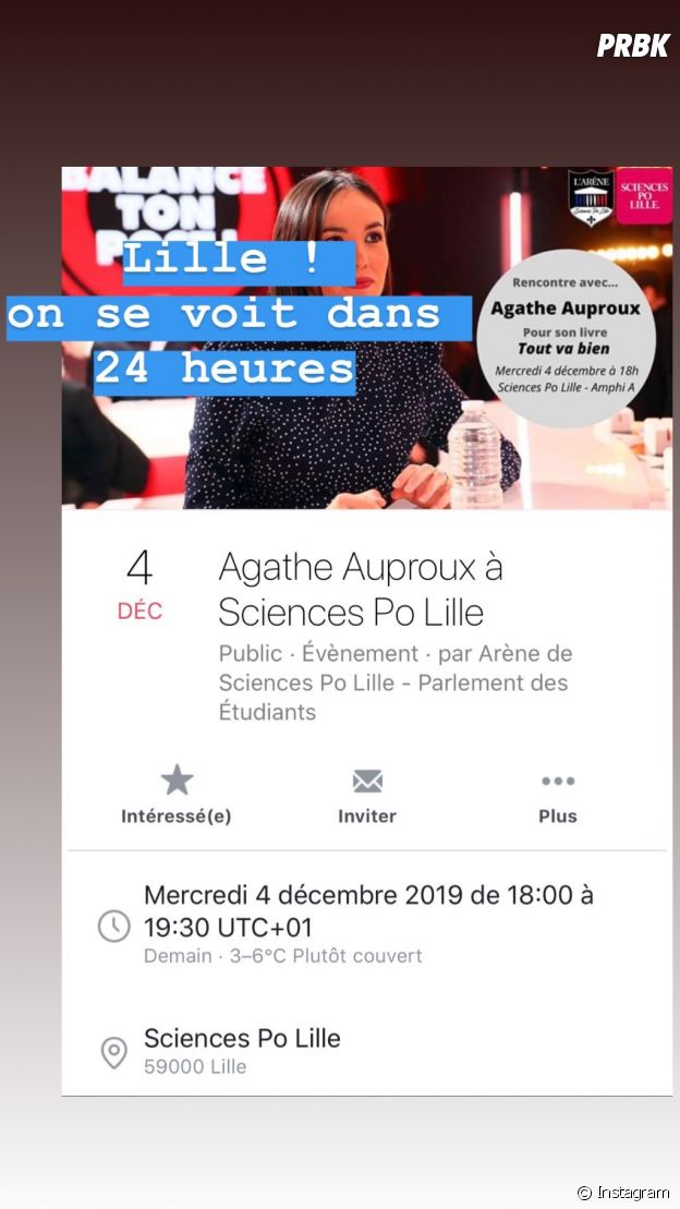Agathe Auproux quitte TPMP