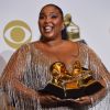 Grammy Awards 2020: Lizzo avec ses prix sur le red carpet