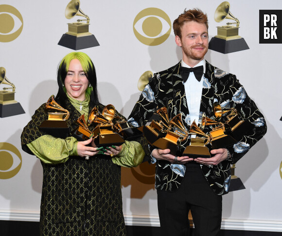 Grammy Awards 2020: Billie Eilish avec son frère Finneas sur le red carpet