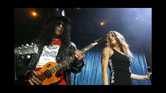 Fergie en duo avec Slash ... le clip hot de Beautiful Dangerous