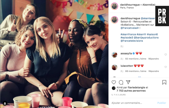 Skam France saison 6 : Philippine Stindel, Coline Preher, Lula Cotton-Frapier, Assa Sylla et Marilyn Lima réunies