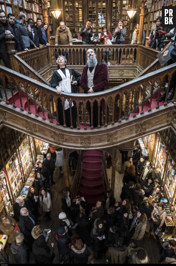 La librairie Lello n'a pas inspiré J.K. Rowling pour Harry Potter