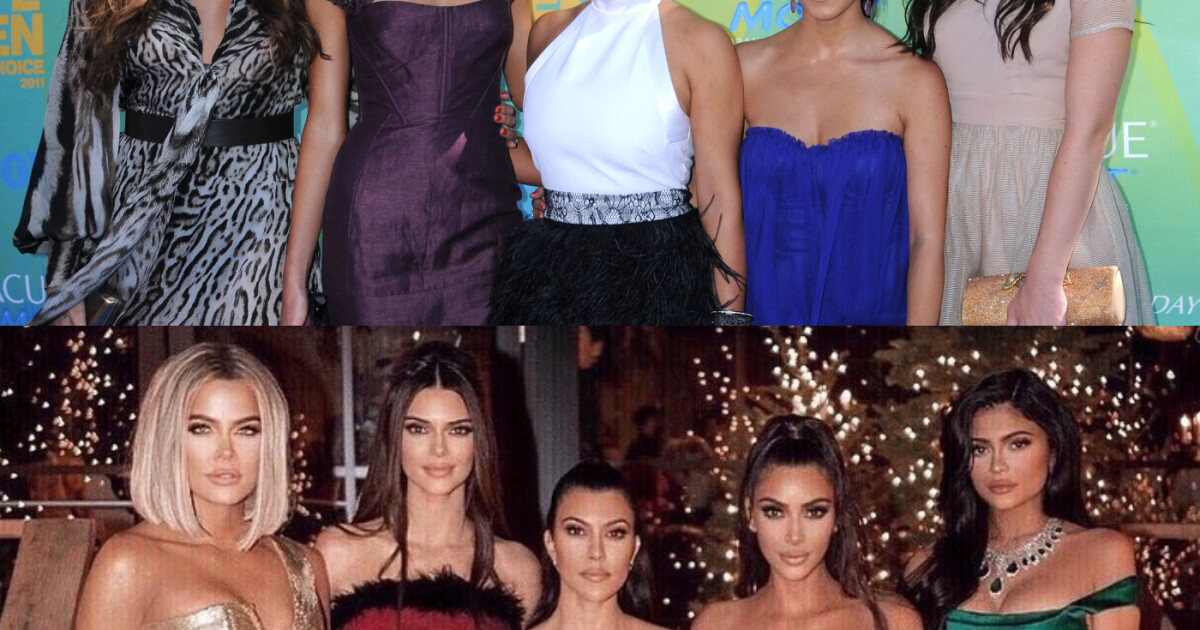 L'incroyable famille Kardashian sur Netflix : le avant-après des soeurs