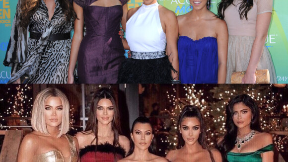 L'incroyable famille Kardashian sur Netflix : le avant-après des soeurs Kardashian-Jenner